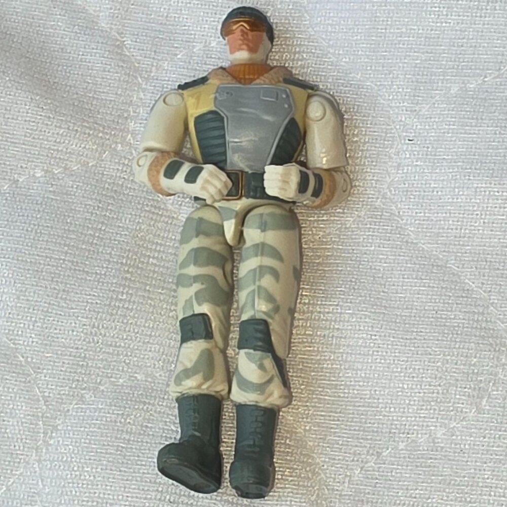 Hasbro GI Joe Frostbite Action Figure Toy Vintage Collectible